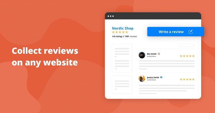 Request Reviews Through Your Website